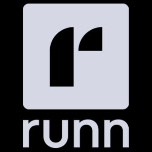 Runn Logo - Vertical Light Design